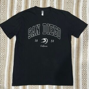 San Diego, CA T-Shirt - Black